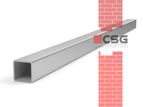 труба алюминиевая квадратная 20x20x2