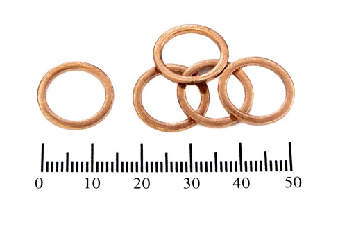 Шайба медная 12х16х1.0