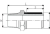 Универсальный переходник ПЭ-латунь с нар. резьбой d63x2″