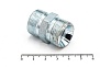 Штуцер для РВД соединительный 30/30  М24х1.5 - М24х1.5 грань S24