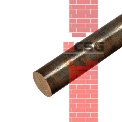 Круг бронзовый 130 прес, марка БрАЖ9-4