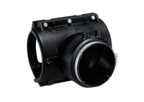 Седелочный отвод «Сатурн» d180x110 с ответной частью электросварной