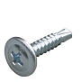 Саморез с прессшайбой 4.2x51 со сверлом оцинк. (15кг) арт.1190577CDEK
