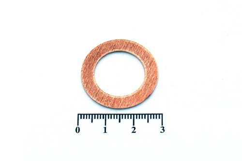 Шайба медная 18х28х1.0