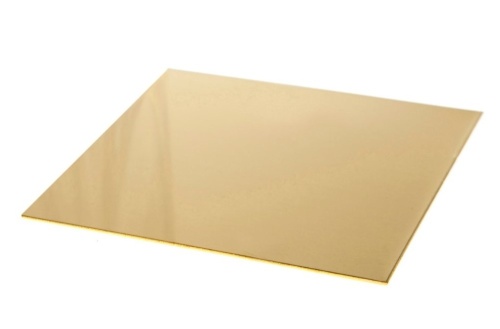 Лист латунный 6х600х1500 горячекатаный, марка ЛС59-1