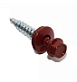 Саморез кровельный 4.8x35 RAL 3009 по дереву (3 000шт) арт.1185858CDEK