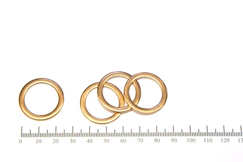 Шайба медная 20х27х1.5