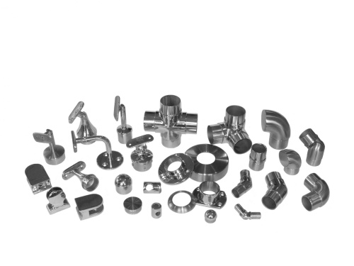 Пристенное крепление сварное без ложемента AISI 304 зеркало