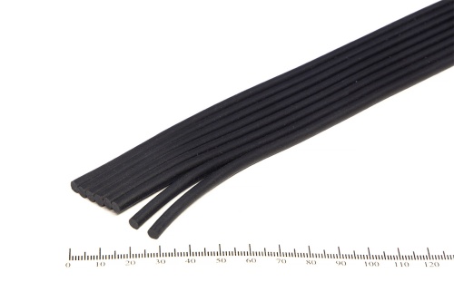 Шнур резиновый МБС 1-4с Ф 4 мм ГОСТ 6467-79