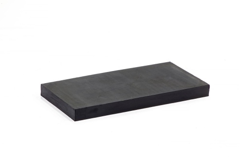 Техпластина резиновая на отвал (скребок) 500х250х40 мм (полимерный трос 6 мм)